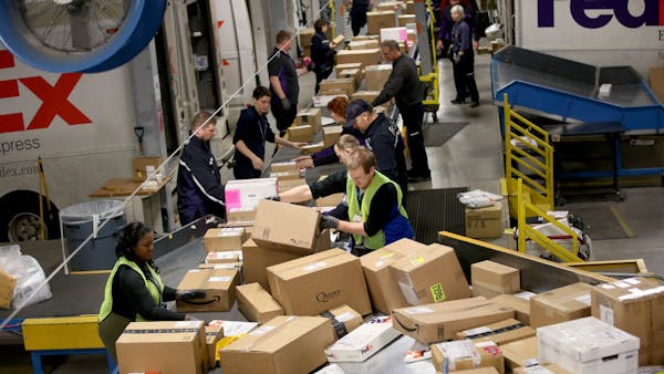 Monday is the busiest shipping day of year