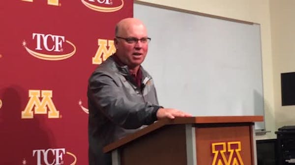 Gophers' Kill on the importance of continuity on the offensive line