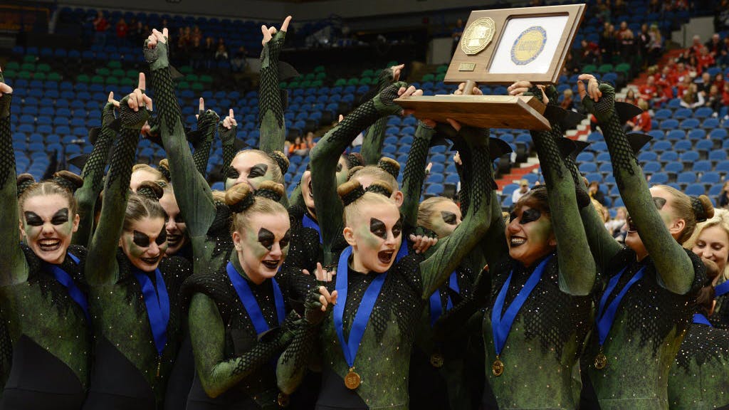 The Minnesota State High School League is investigating why the other teams boycotted the award ceremony after the Faribault Emeralds won the state high school high-kick dance tournament.