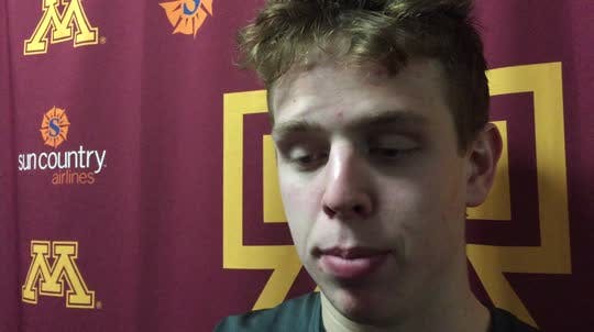 Gophers junior defenseman Mike Reilly scored a goal and three assists in a 6-2 victory over No. 12 Michigan.