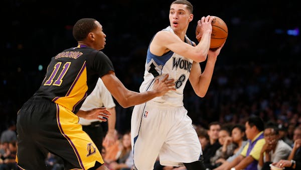 LaVine's 28 points helps Wolves gain a road victory over Lakers