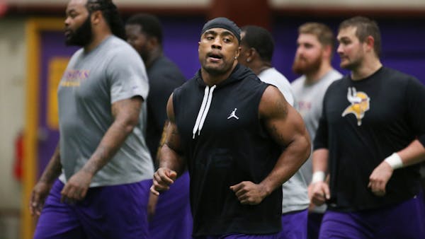 Vikings' Rudolph likes what he sees, wants to stick around