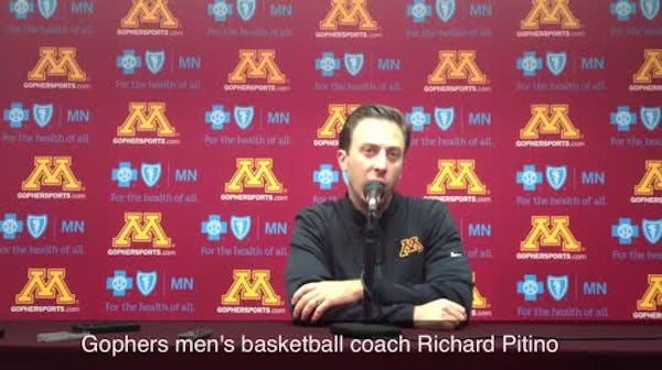 Pitino: Gophers are improving