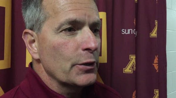 Lucia 'embarrassed' by Gophers' lack of discipline