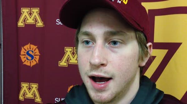 Kloos, Gophers relying on speed late in season