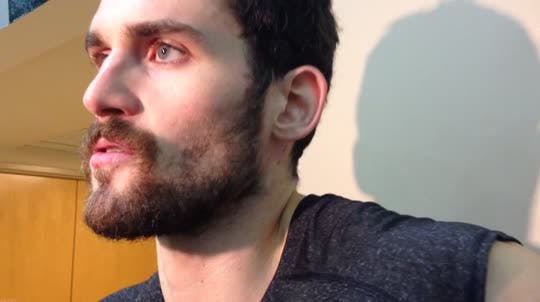 Kevin Love talks about the Wolves' week when they don't play another game for eight days, until Sunday in Montreal.