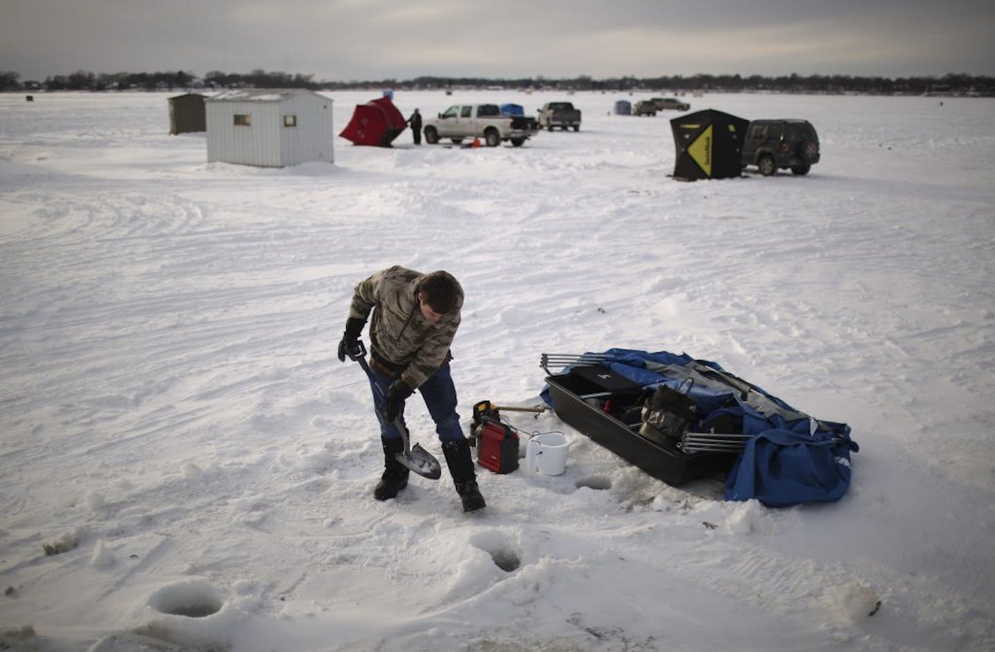 Outfitters see a vast and growing ice-fishing market