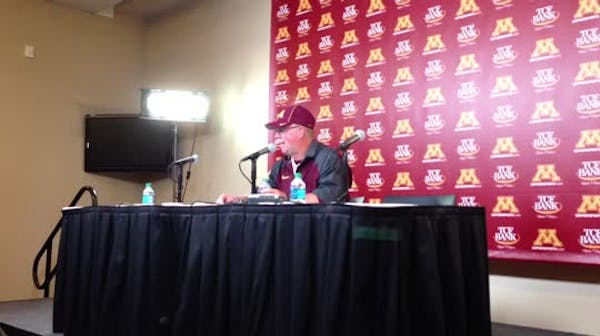Jerry Kill: Gophers D stepped up big-time in second half