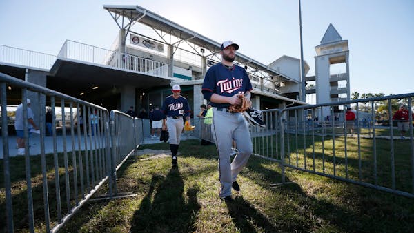 Twins pitchers, catchers are back in action