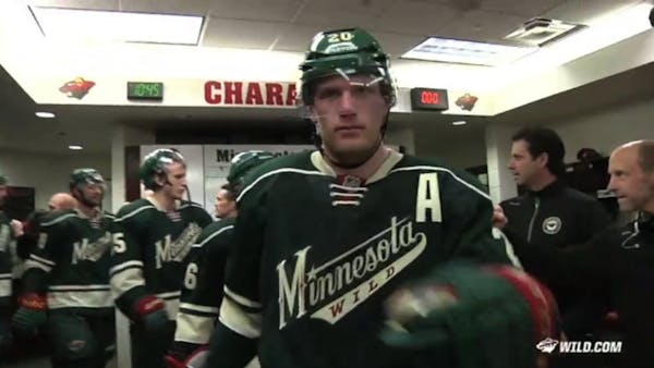 Wild celebrate, Parise pranked after Monday night's win