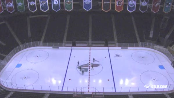 Ice goes in at the X