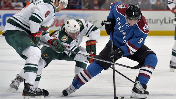 Wild finds glass half full in shootout loss to Avs