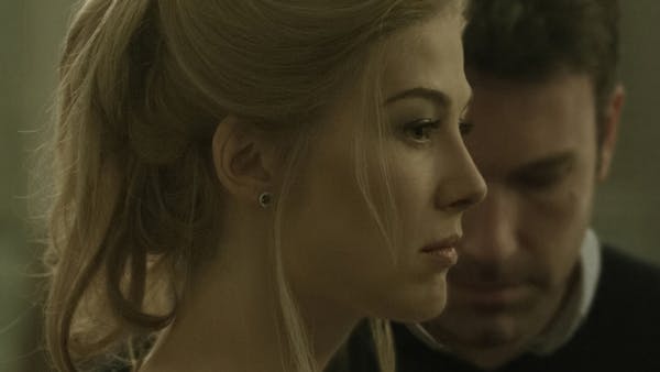 Movies: "Gone Girl" tense, blunt and unsentimental
