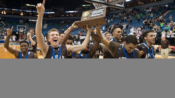 Apple Valley center Brock Bertram powers Eagles to state title