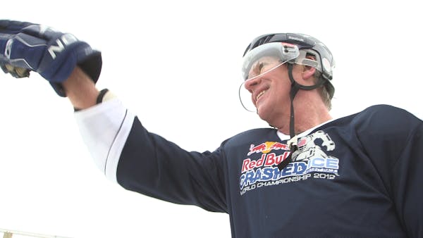 St. Paul mayor takes a spin on Crashed Ice