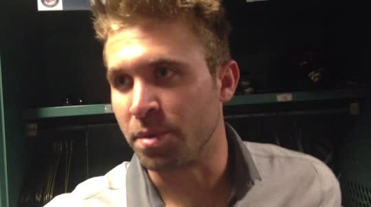 Twins second baseman Brian Dozier says he's never seen a pitcher throw as hard as Rubby De La Rosa, yet seemingly prefer to throw his changeup.