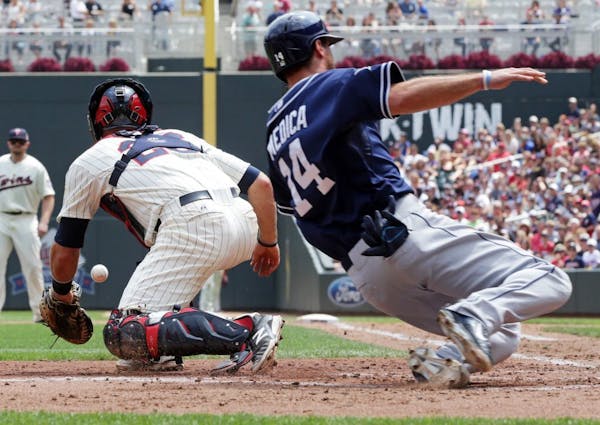 Twins' loss to Padres comes late, but early miscues set tone