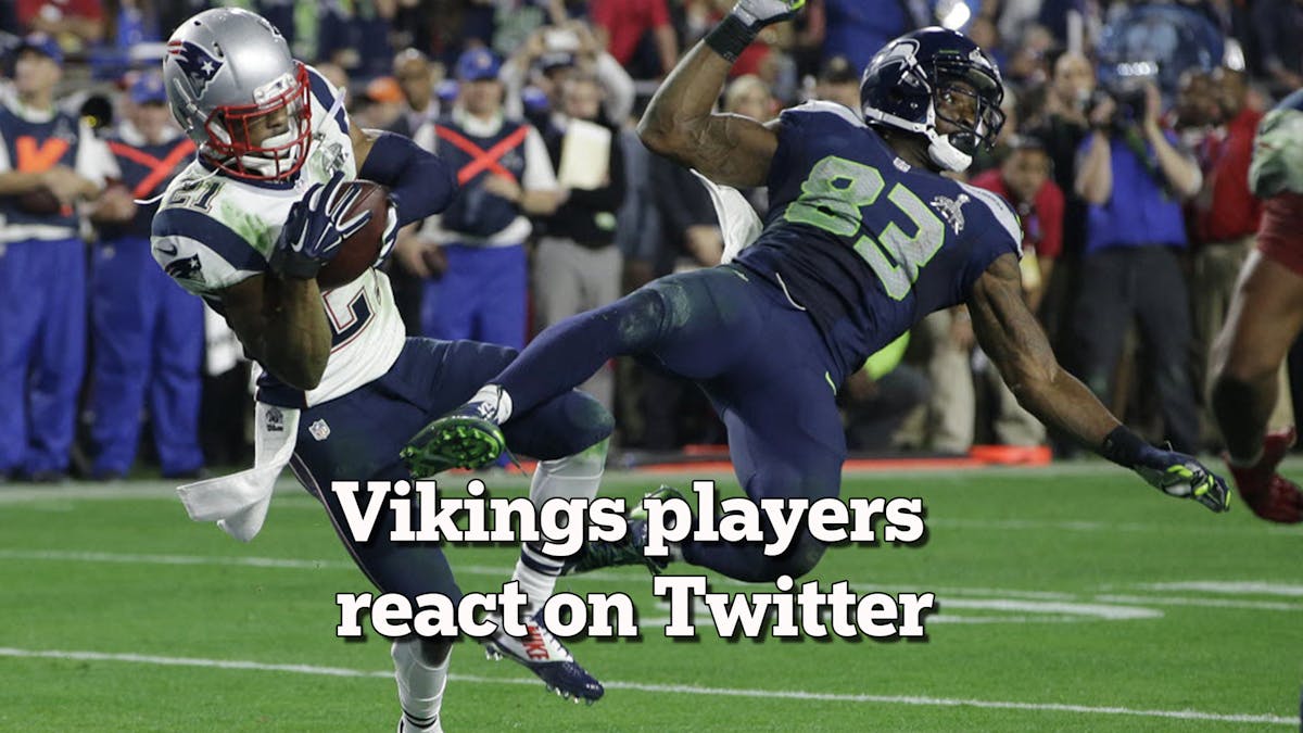 Vikings players share Super Bowl reaction on Twitter