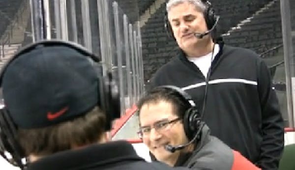 C.J.: KFAN's Paul Allen tickles Strib hockey writer Michael Russo