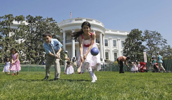 Minnesotan teaches science lesson at White House Easter Egg Roll