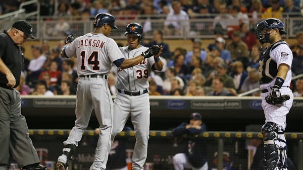 Diamond, Twins done in by Tigers' power hitters