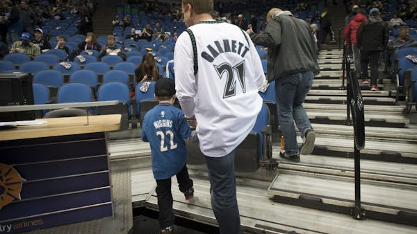 KG fans don jersey in anticipation of return