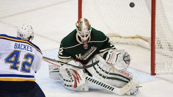 Blues score late to tie, win in a shootout over Wild