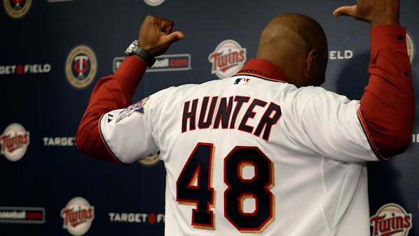 Hunter returns to Twins hoping to show he has plenty left