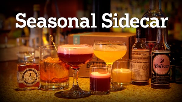 Bitter drinks: Seasonal Sidecar