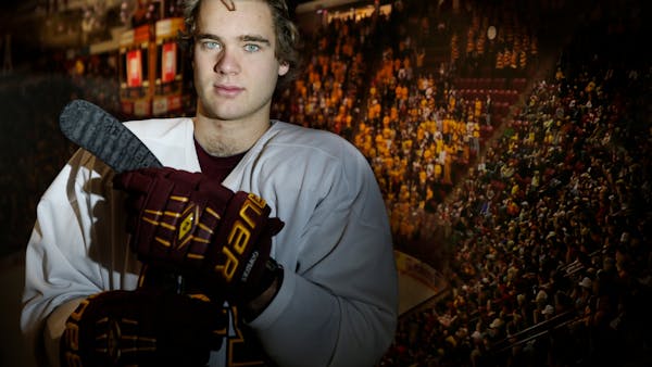 Gophers' Bischoff an emerging force forged off-ice