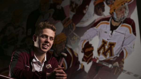 Mike Reilly embraces big role for Gophers hockey team