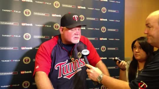 Twins manager Ron Gardenhire says Kansas City is playing like a team that wants to be in a pennant race.