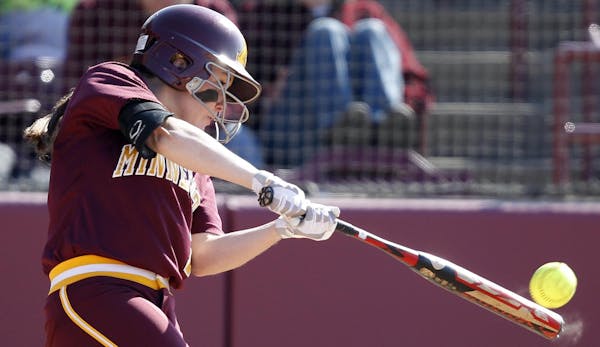 U softball's Macken has made a name for herself with key hits