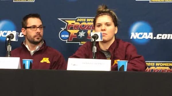 Gophers' Brandt playing against familiar opposing coach