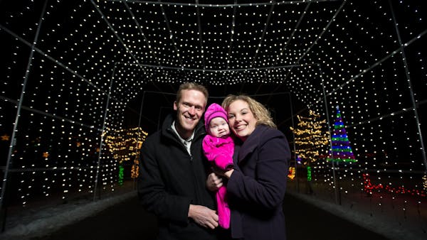 Massive holiday light display raises thousands for charity