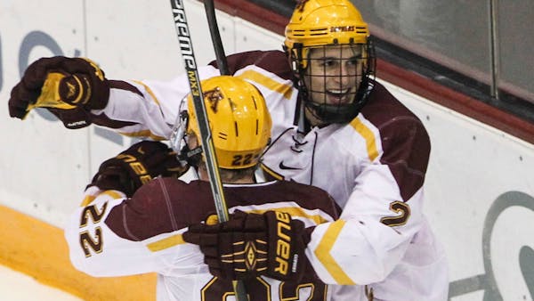 Lucia pleased after Gophers hockey tops Bemidji State