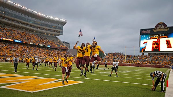 Jerry Kill says Gophers will learn from opening-night win