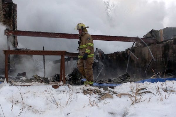 Firefighters battle blaze at Horse and Hunt Club in Prior Lake