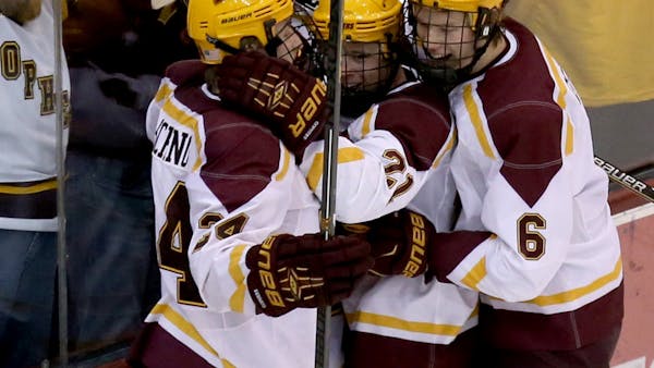 Lucia thankful to have Gophers hockey roster back to full strength