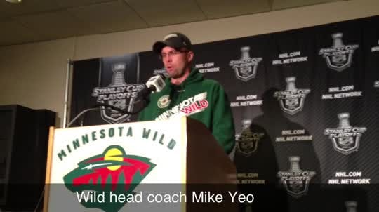 Wild players and head coach Mike Yeo say fans have stepped up their game, too.