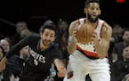 Wolves lose another lead, game to Portland in playoffs-feel atmosphere
