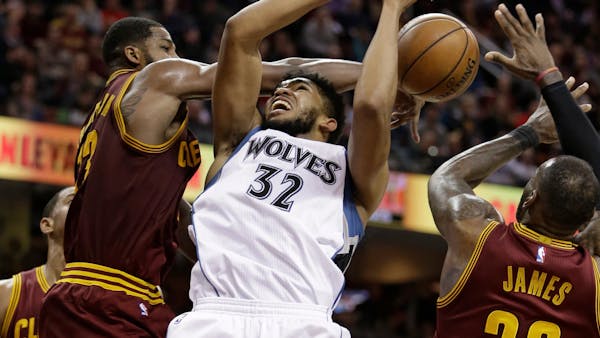 Cavaliers rout Wolves by 28 in biggest loss of season