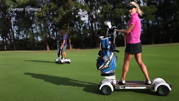 GolfBoard hopes to be an alternative to golf carts