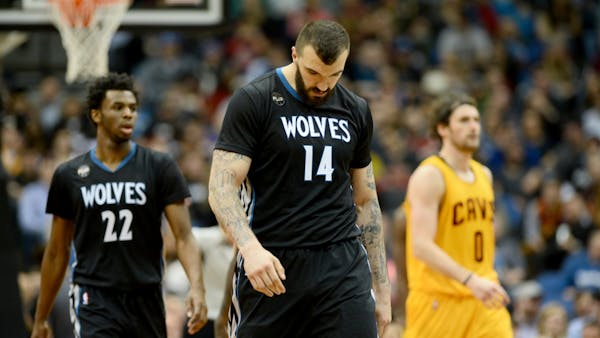 Wolves fall short of passing big test vs. Cleveland