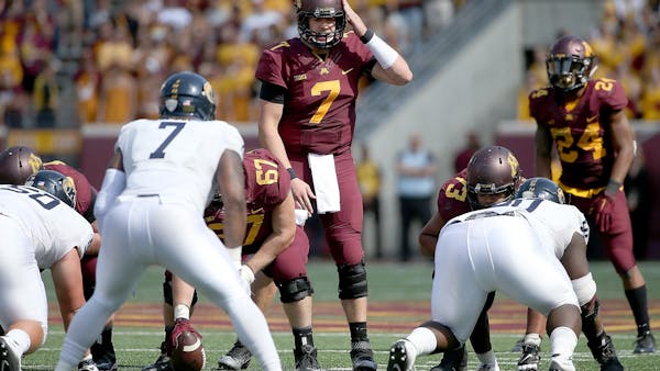 Leidner sees areas Gophers offense can improve