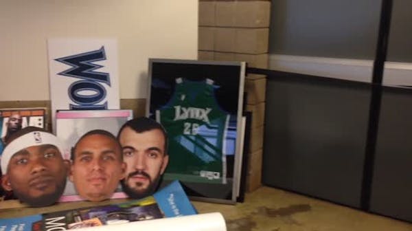 Timberwolves, Lynx moving sale has wonderful old items