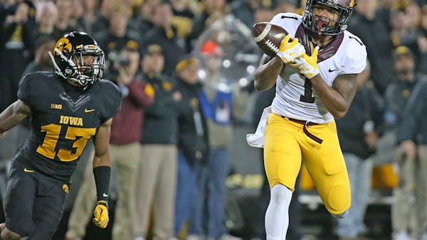 Gophers' receiver Maye went from setbacks to stardom