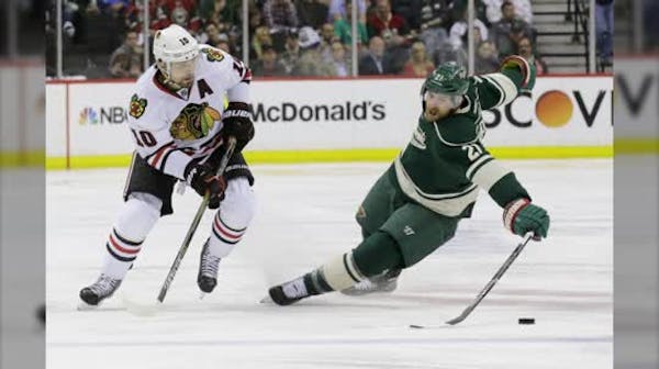 Blackhawks complete sweep with 4-3 win over Wild