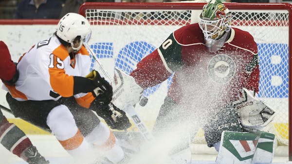 Sluggish Wild tipped 4-3 in overtime by Flyers
