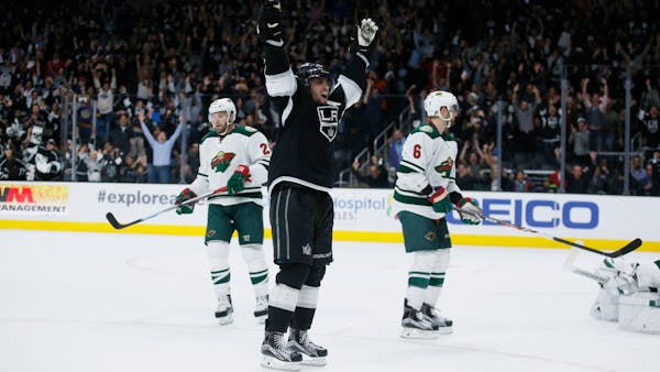 Backup stands tall as Wild scores point vs. Kings